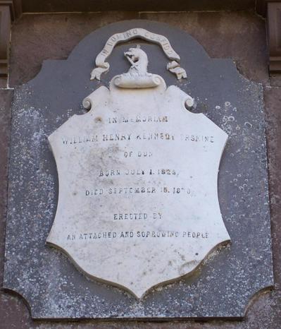 Memorial to William Henry Kennedy-Erskine
