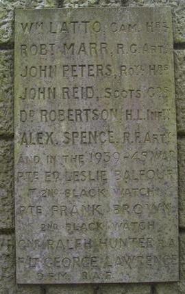 War memorial side three