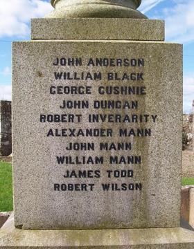 War memorial side three