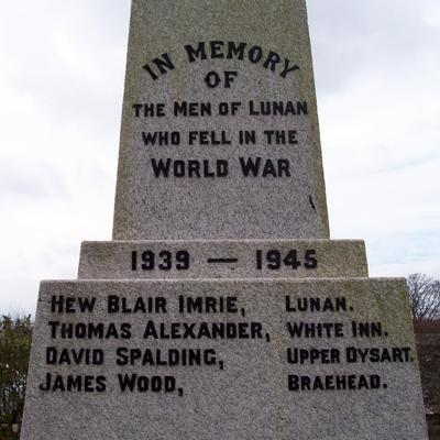 War memorial side two