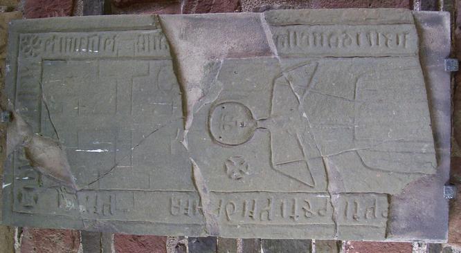 Monument at Restenneth Priory