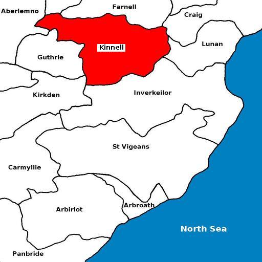 map of Kinnell