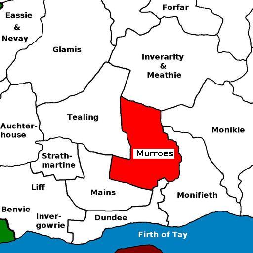 map of Murroes