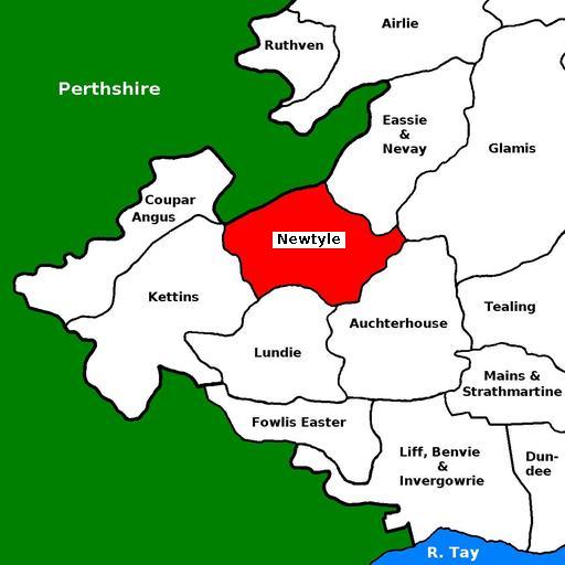 map of Newtyle