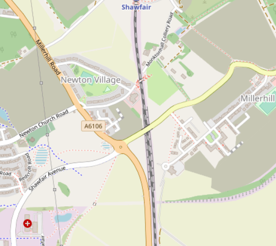 map of Newton